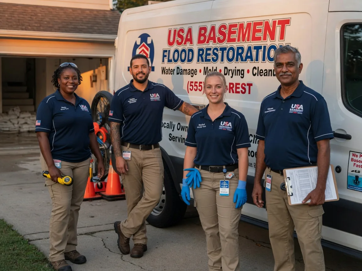 Basement Flood Cleanup company in University, MS